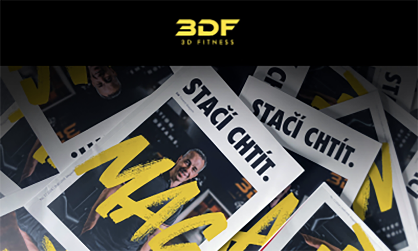 Časopis 3DFitness - kampaň na oslovení Fitness center v ČR
