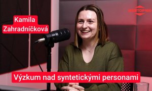 Podcast WebTop100 - Kamila Zahradníčková, výzkum nad syntetickými personami