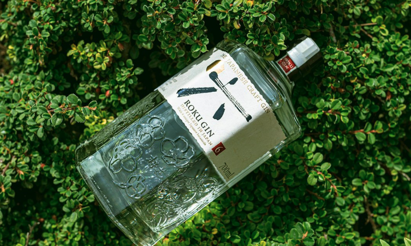 ROKU gin a botanicals