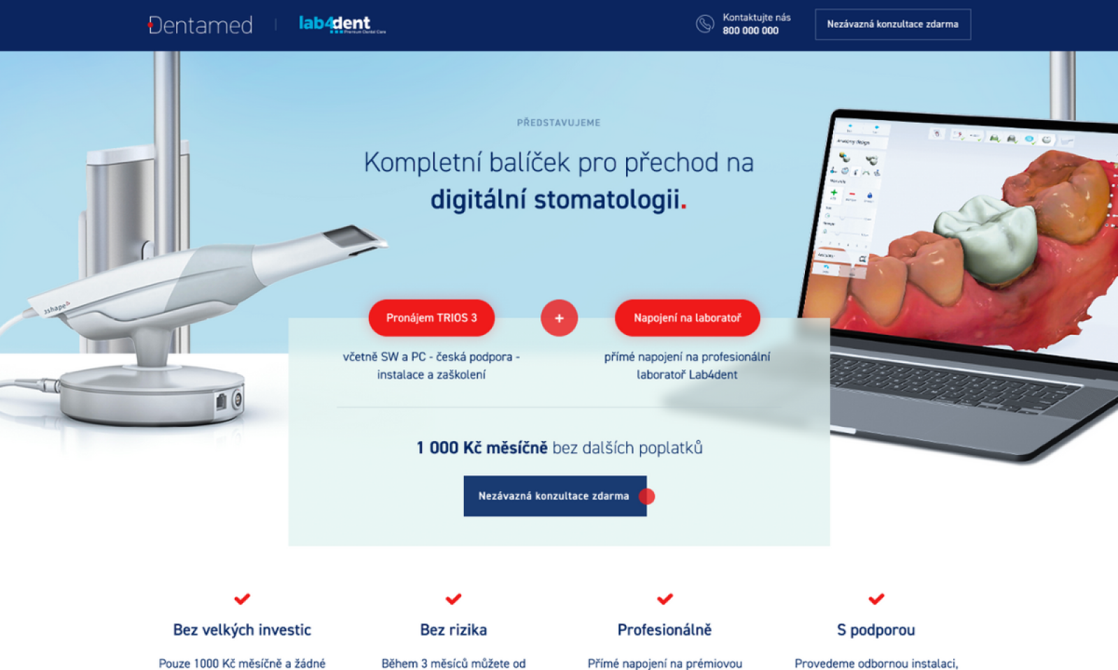 Kampaňová landing page