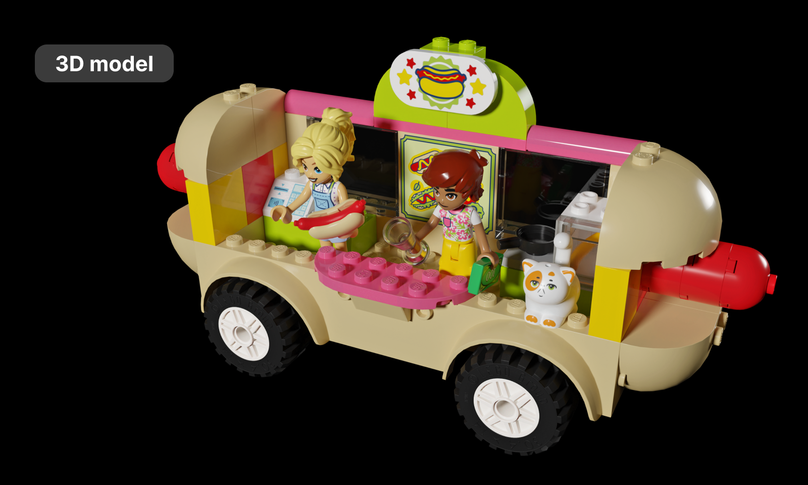 Precizní 3D model podle reálné předlohy