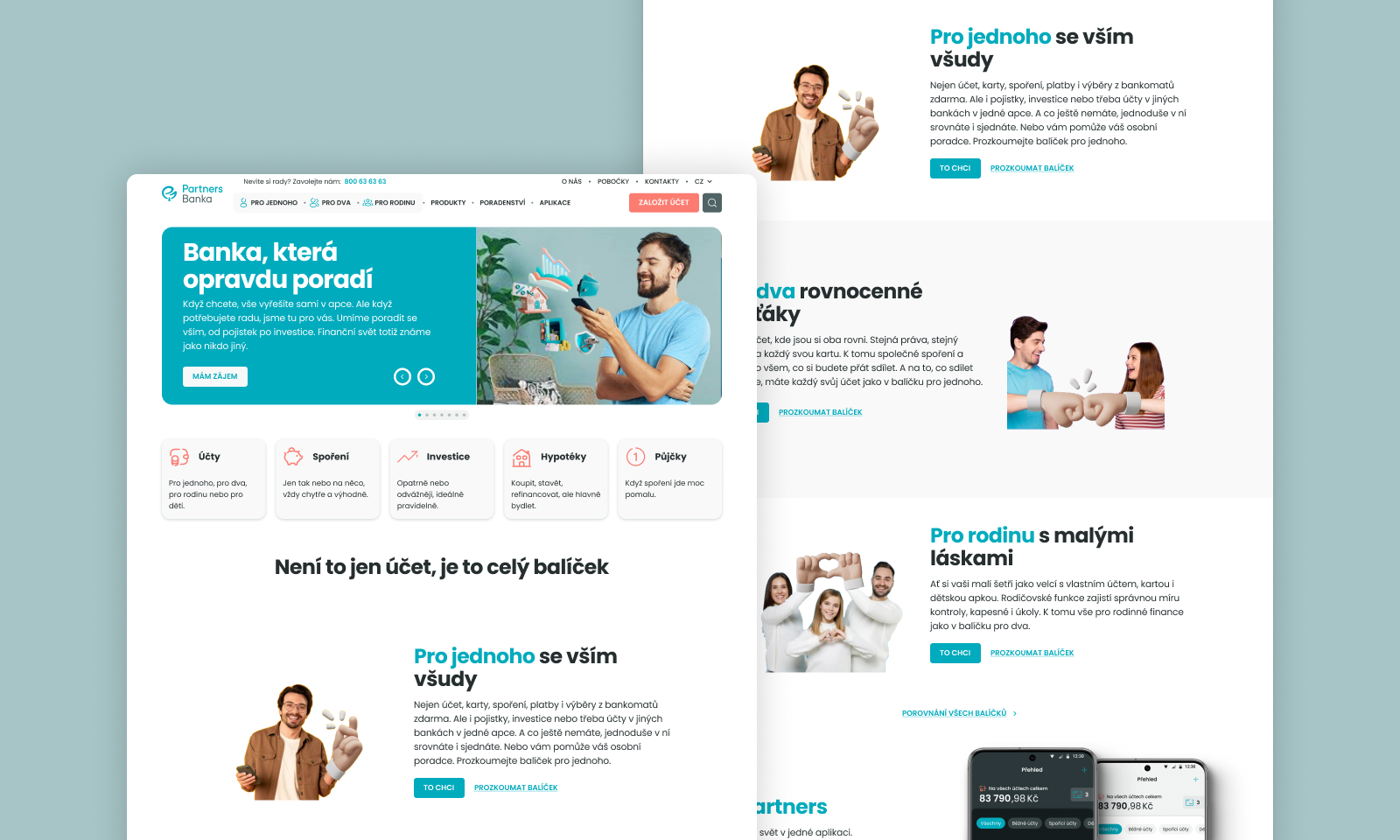 Webdesign - Partners Banka