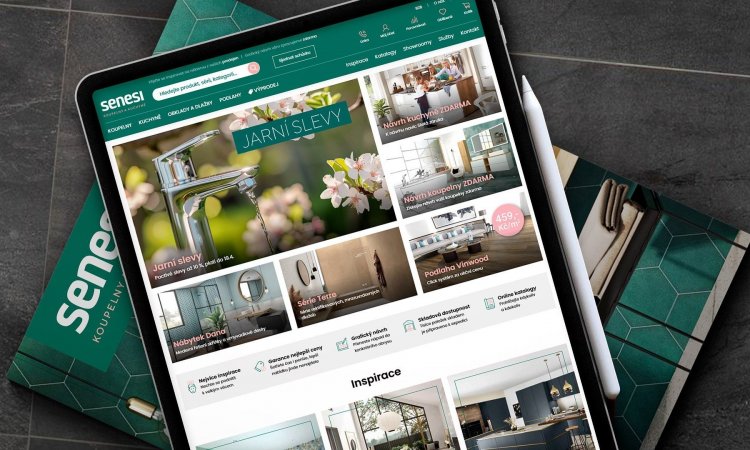 B2C a B2B e-shop SENESI s rozšířenou realitou