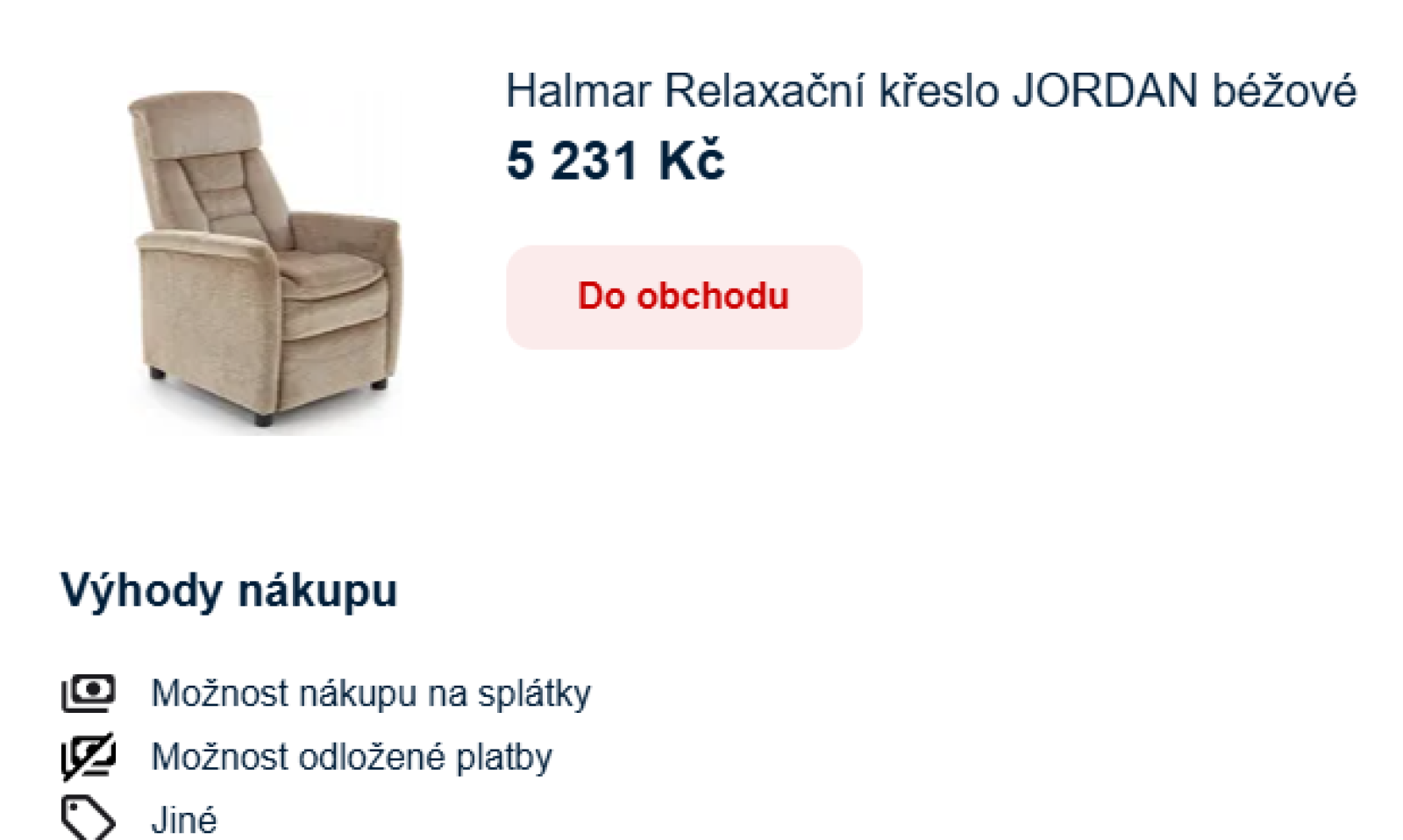 Prezentace výhod nákupu