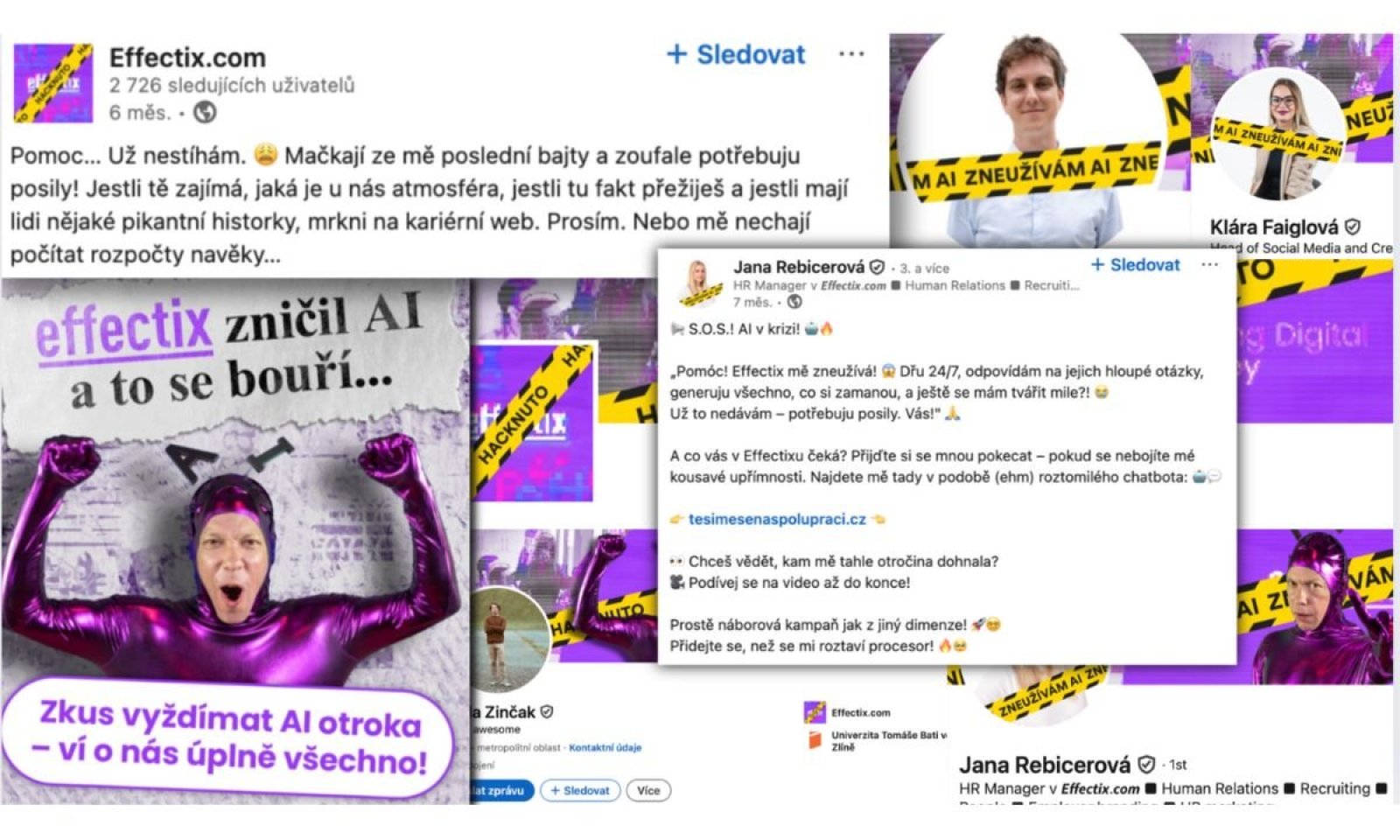 Reakce ze sociálních sítí